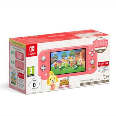 NINTENDO SWITCH CONSOLE LITE + Animal Crossing Limited - Corallo