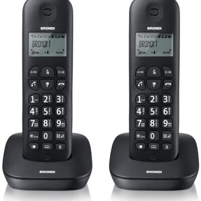 BRONDI CORDLESS GALA TWIN NERO