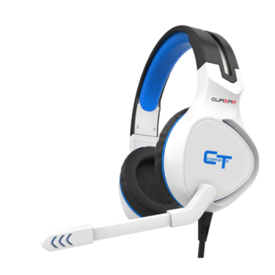 CUFFIE HEADSETS GAMING CTESPORTS QUASAW BIANCO CON MICROFONO