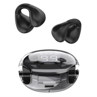 OPEN EAR SGS Auricolari Wireless TWS Touch con custodia NERA