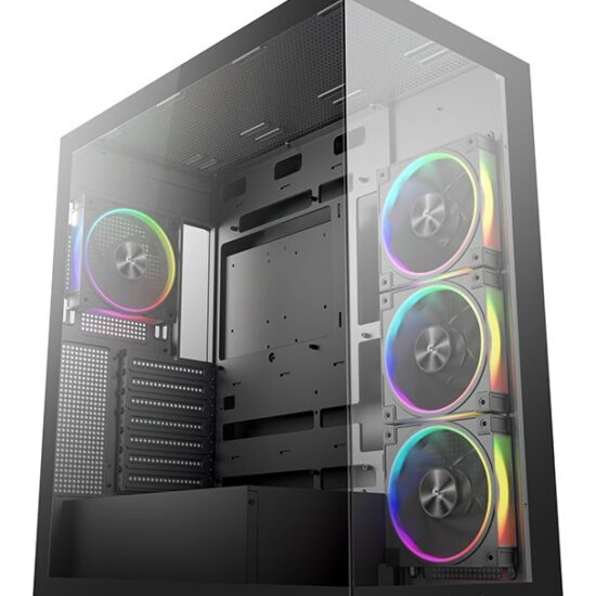PC DESKTOP Gaming ULTRA 5 245KF 4,2GHZ SK-1851 ALIMENTATORE PC 700W GAMER STORM DEEPCOOL PF700X 80+ BRONZE CASE CG580 BLACK (2 PANNELLI VETRO E 4 FAN ARGB) DEEPCOOL RAFFREDDAMENTO LIQUIDO LE360 V2 DEEPCOOL DPLE360V2 DDR5 32GB KIT 2x16GB PC 5600 KINGSTON FURY SSD INTERNO M.2 1TB CRUCIAL NVME SCHEDA VIDEO RTX 5060 8GB DUAL OC ASUS