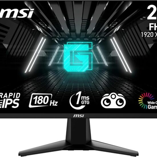 MSI MONITOR LED 24,5 " GAMING G255F 180HZ 0.5MS FULL-HD HDMI/DP