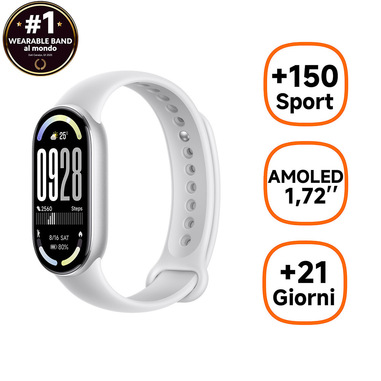 XIAOMI Smart Band 10 Glacier Silver